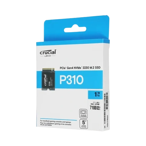 Твердотельный накопитель CRUCIAL 1000 Gb P310 (CT1000P310SSD2) BOX