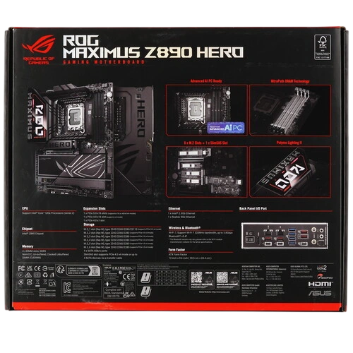 Материнская плата ASUS ROG MAXIMUS Z890 HERO (90MB1ID0-M0EAY0)