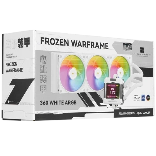 Система жидкостного охлаждения для процессора Thermalright Frozen Warframe 360 Ultra ARGB White (TRFW360UAW)