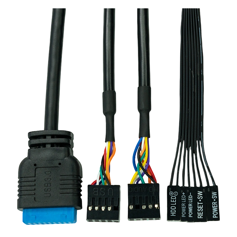 Компьютерный корпус XASTRA A303M 3ARGB Black (A303M-2FC14A-1FC12A-D)