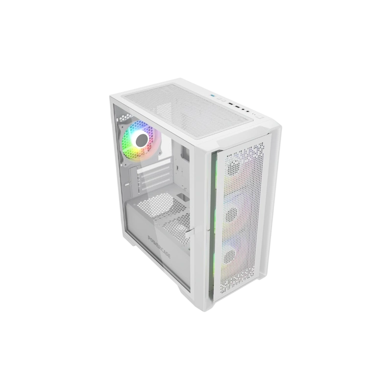 Компьютерный корпус Powercase ByteFlow Micro ARGB TG White (CAMBFW-A4) документация