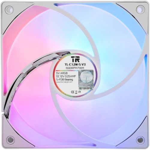 Комплект вентиляторов для корпуса Thermalright TL-C12W-S V3 ARGB White (TRTLC12WSV3.3P)