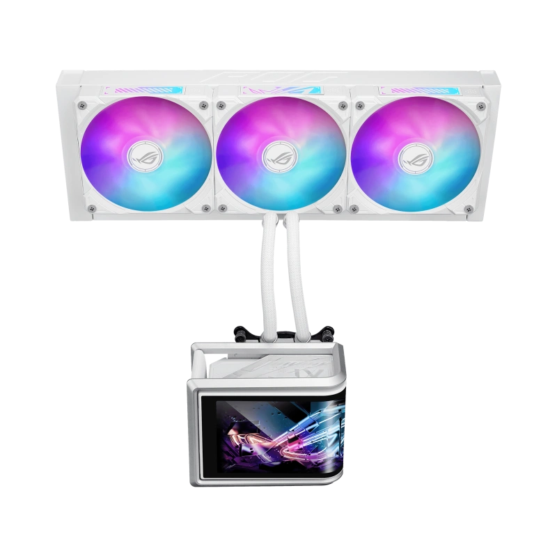 Система жидкостного охлаждения для процессора ASUS ROG RYUO IV SLC 360 ARGB White (90RC0152-B0EAY0)