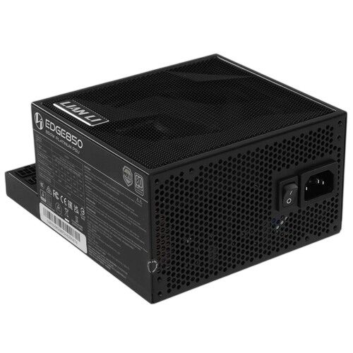 Блок питания Lian Li 850W EG0850 Black (G9P.EG0850.BE00.RU) 16 Pin (PCIe 5.1 Connector Cable Details) документация, комплект кабелей