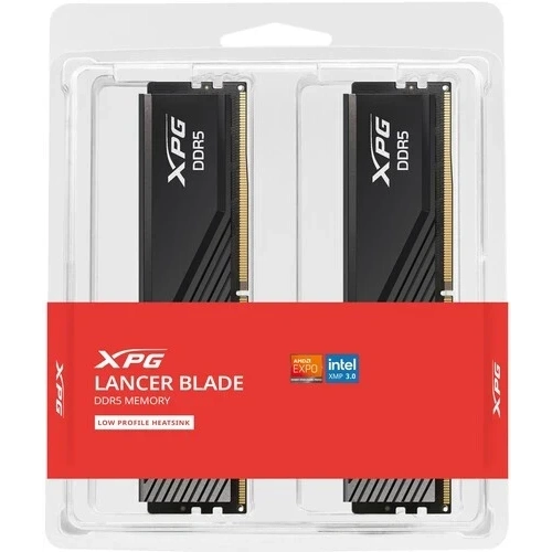 Оперативная память 32 Gb 6000 MHz ADATA XPG LANCER Blade Black (AX5U6000C4816G-DTLABBK)