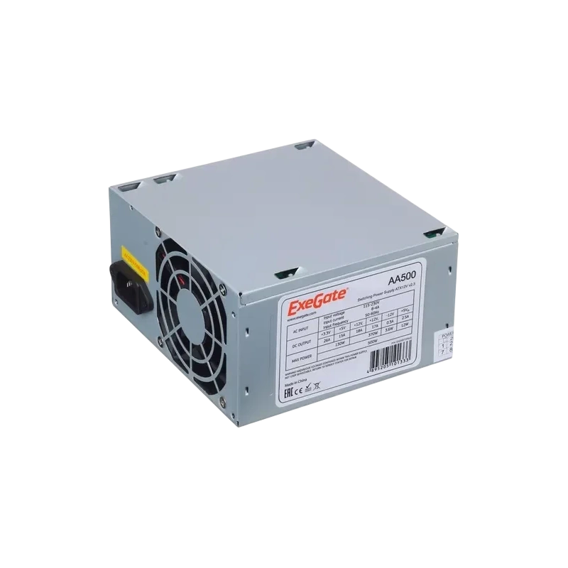 Блок питания ExeGate 500W AA500 (EX256711RUS-PC)