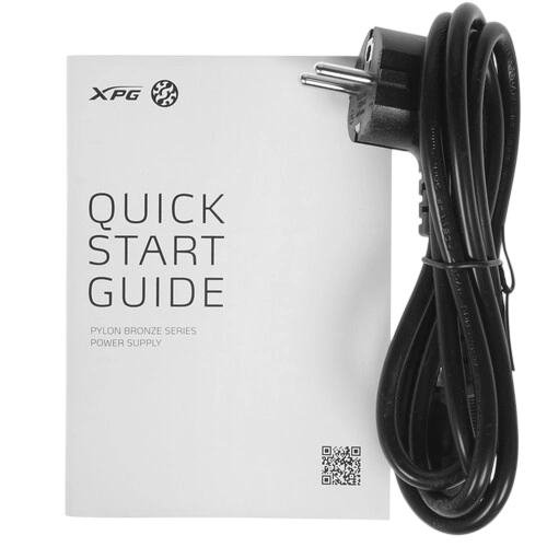 Блок питания ADATA XPG 750W PYLON (PYLON750B-BKCEU) документация, комплект крепежа