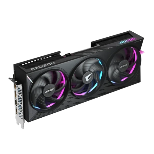 Видеокарта Gigabyte (GV-R9070XTAORUS E-16GD) Radeon RX 9070 XT 16GB AORUS E
