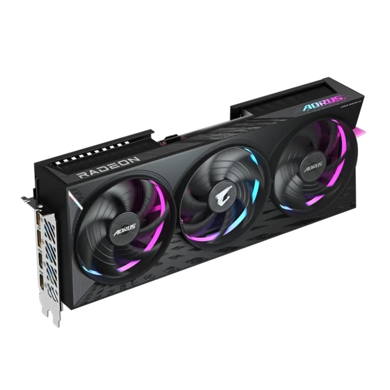 Видеокарта Gigabyte (GV-R9070XTAORUS E-16GD) Radeon RX 9070 XT 16GB AORUS E