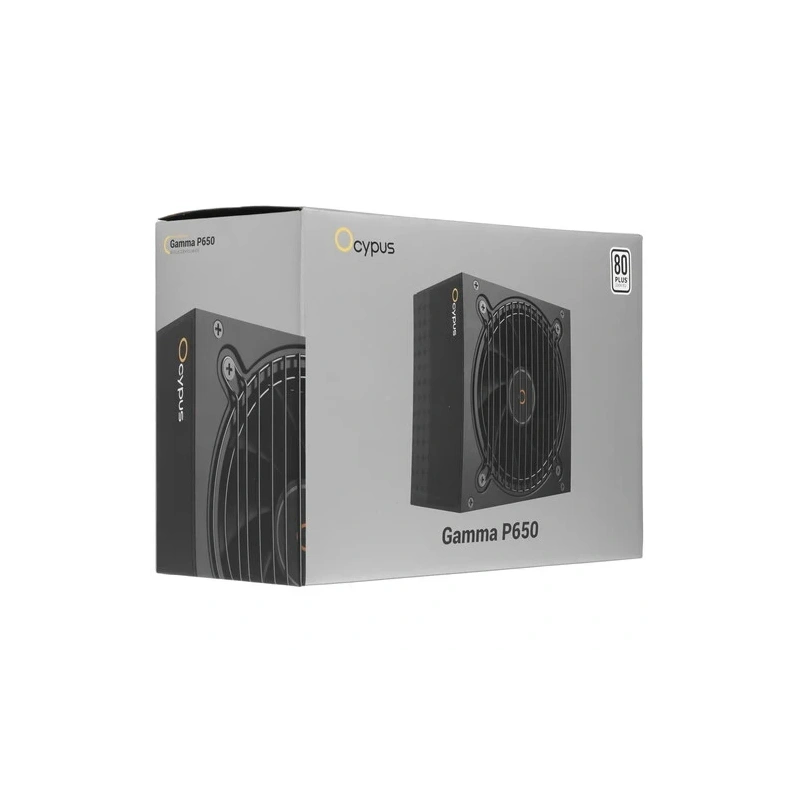 Блок питания Ocypus 650W Gamma P650 (Gamma-P650-W1HDBK024X-EU) документация, кабельные стяжки, комплект крепежа