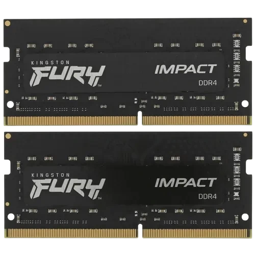 Оперативная память 32 Gb 3200 MHz Kingston FURY IMPACT (KF432S20IBK2/32) RTL