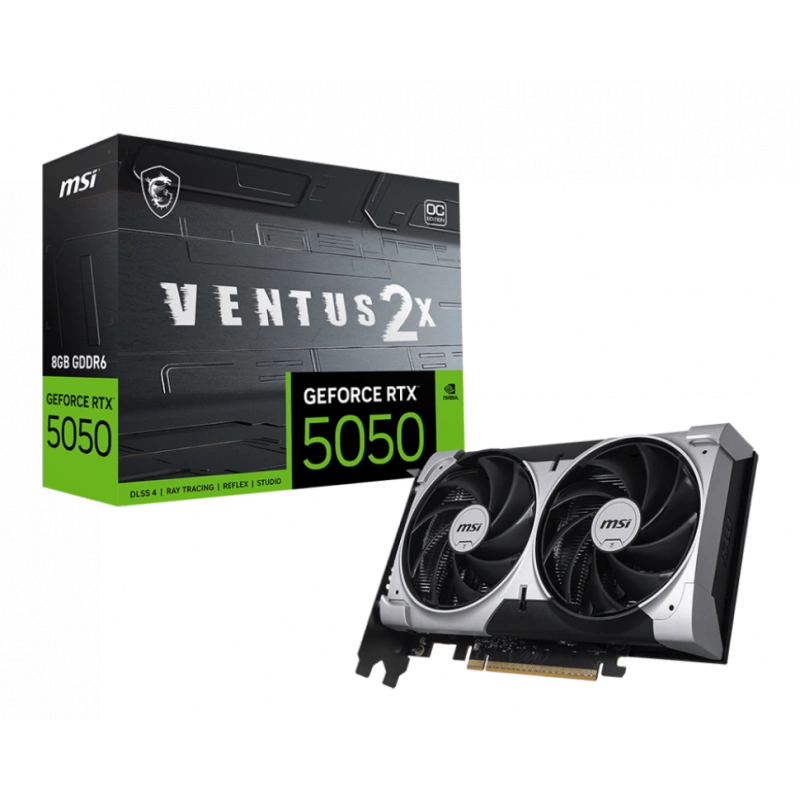 Видеокарта MSI (G5050-8V2C) GeForce RTX 5050 8G VENTUS 2X OC