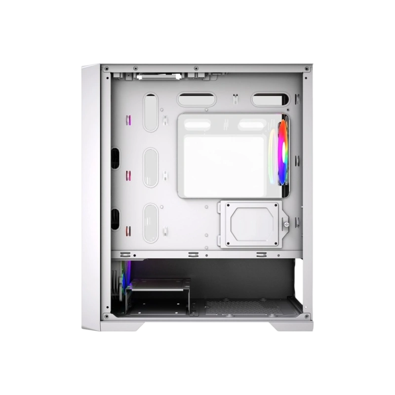 Компьютерный корпус Powercase ALISIO Micro X4W V2 LE ARGB White (CAMCXW-A4-LE)