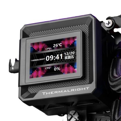 Система жидкостного охлаждения для процессора Thermalright Frozen Warframe SE 360 ARGB Black V2 (TRFWSE360ABV2)