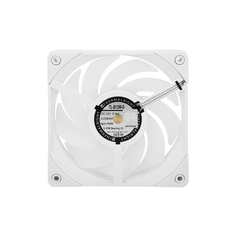 Вентилятор для корпуса Thermalright TL-B12W-S ARGB White (TRTLB12WS) документация, комплект крепежа