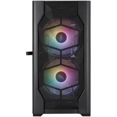 Компьютерный корпус 1STPLAYER DK D4-M FRGB Black (D4-M-BK-2F1P-1F1)