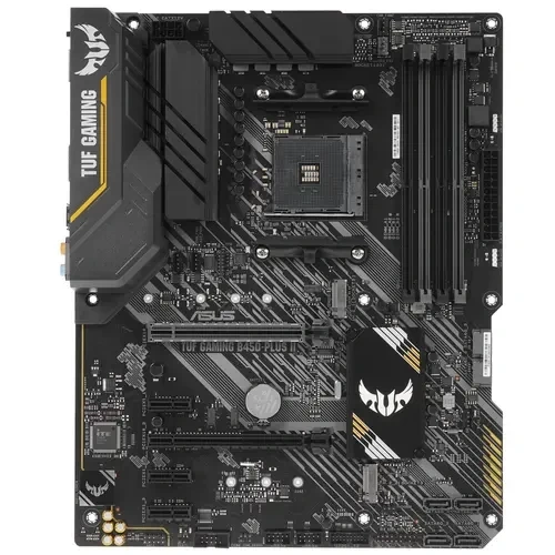 Материнская плата ASUS TUF GAMING B450-PLUS II 2 x кабель SATA, диск с ПО, документация, задняя планка, крепеж для разъема M.2