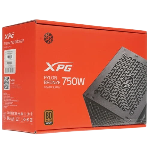 Блок питания ADATA XPG 750W PYLON (PYLON750B-BKCEU)