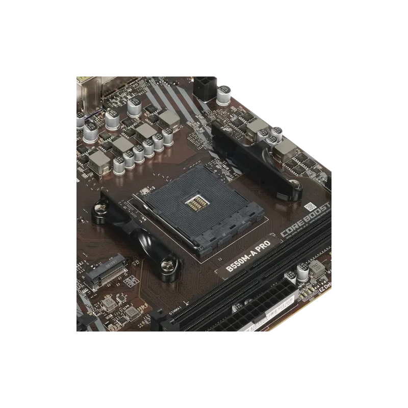 Материнская плата MSI B550M-A PRO 2 x кабель SATA, диск с ПО, документация, задняя планка
