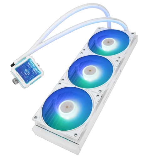Система жидкостного охлаждения для процессора Thermalright Frozen Warframe Pro 360 ARGB White (TRFWP360AW)