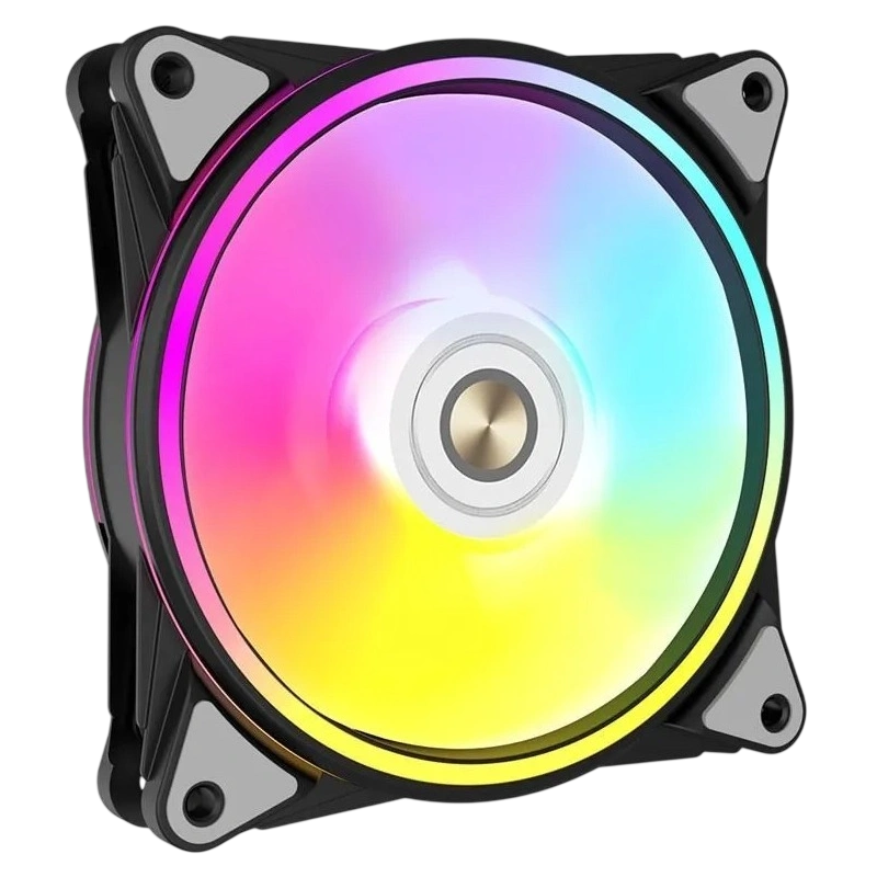 Вентилятор для корпуса ALSEYE ARGB Black HALO PRO B PWM