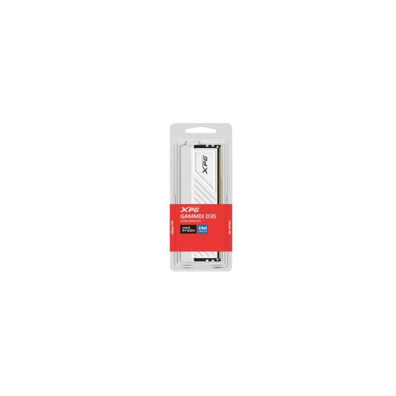 Оперативная память 8 Gb 3200 MHz ADATA XPG GAMMIX D35 RGB White (AX4U32008G16A-SWHD35)