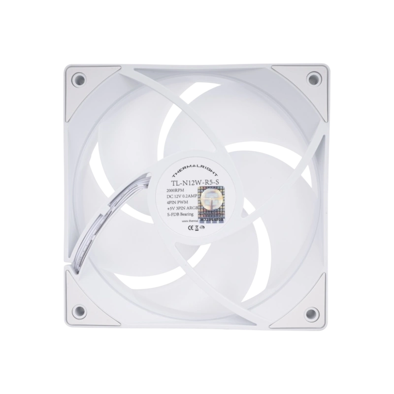 Вентилятор для корпуса Thermalright TL-N12W-R5-S ARGB White (TRTLN12WR5S)