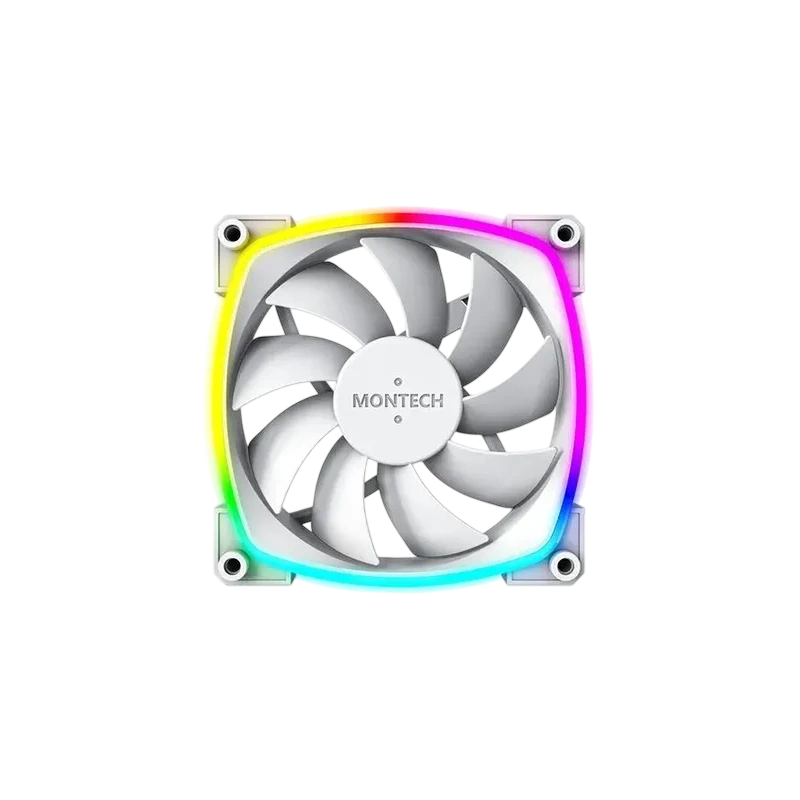 Вентилятор для корпуса Montech AX120 ARGB White (AX120W) PWM