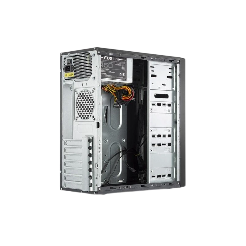 Компьютерный корпус Foxline Black (FL-301-FZ450R-U32) 450W