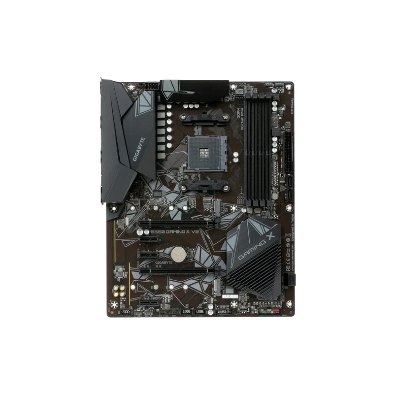 Материнская плата Gigabyte B550 GAMING X V2 диск с ПО, документация