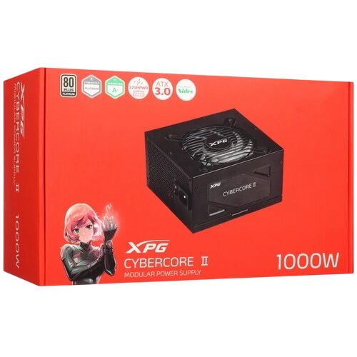 Блок питания ADATA XPG 1000W CYBERCORE II (CYBERCOREII1000P-BKCEU) 16 Pin (PCIe 5.0 Connector Cable Details)