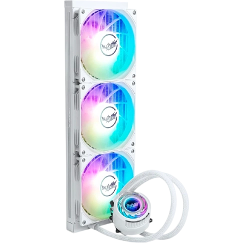 Система жидкостного охлаждения для процессора Valkyrie Jarn 420 ARGB White (C420W-RGB)
