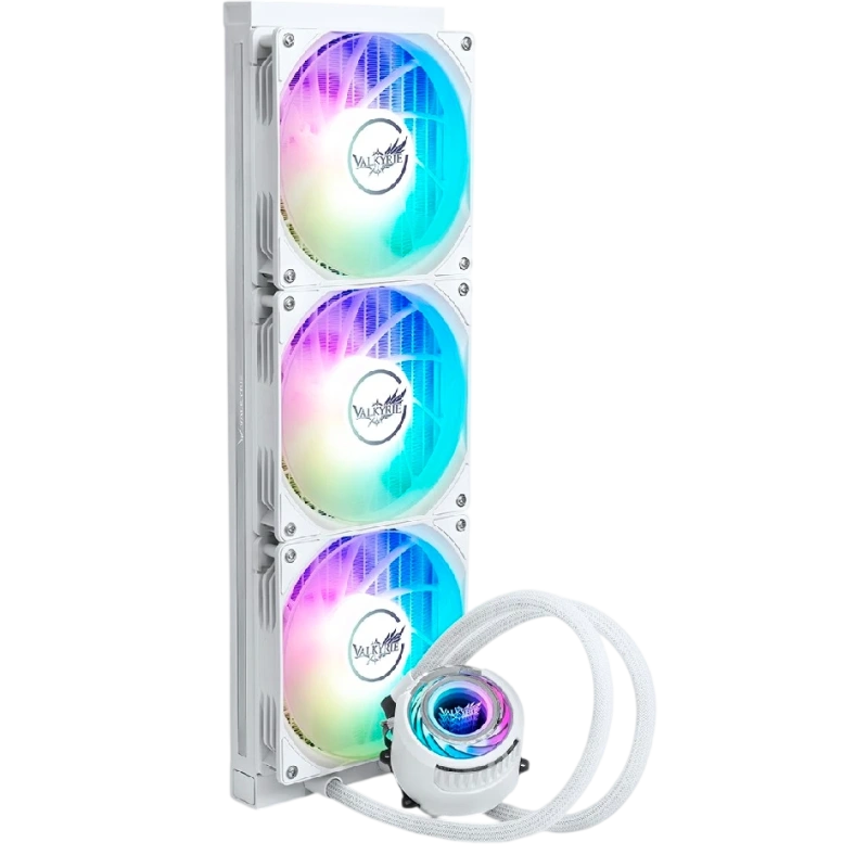 Система жидкостного охлаждения для процессора Valkyrie Jarn 420 ARGB White (C420W-RGB)