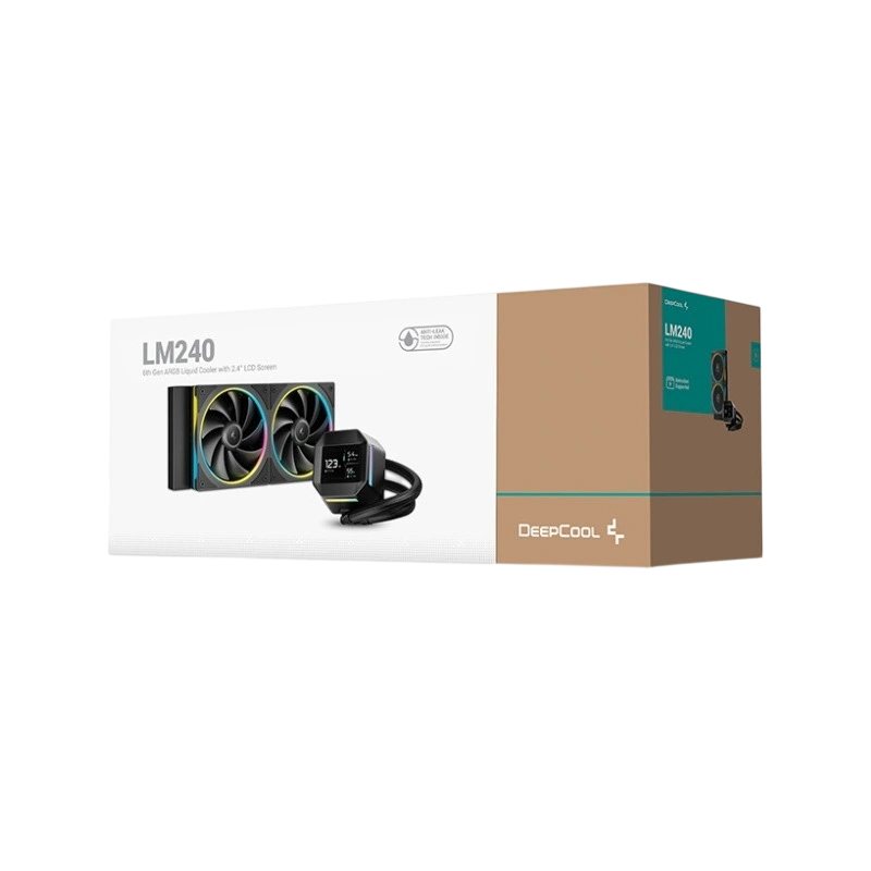 Система жидкостного охлаждения для процессора Deepcool LM240 ARGB Black