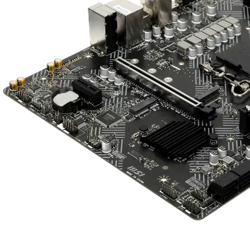 Материнская плата MSI PRO H610M-G 2 x кабель SATA, диск с ПО, документация, задняя планка