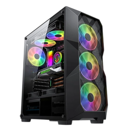 Компьютерный корпус ALSEYE TG Black (Big Jony -B)