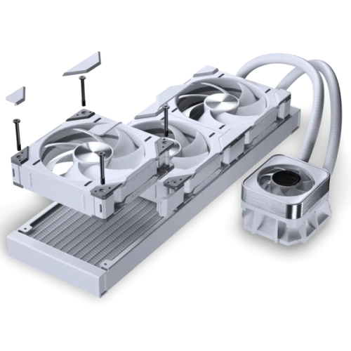 Система жидкостного охлаждения для процессора PHANTEKS Glacier One 360D30 X2 ARGB White (PH-GO360D30_DWT02)