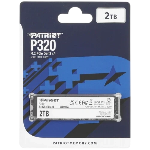 Твердотельный накопитель Patriot 2000 Gb P320 (P320P2TBM28)