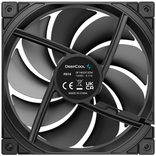 Вентилятор для корпуса Deepcool FD14 Black BOX