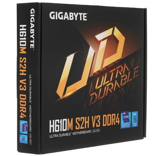 Материнская плата Gigabyte H610M S2H V3 DDR4 документация