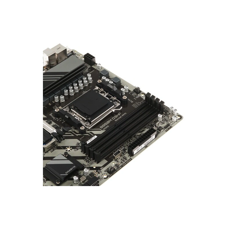 Материнская плата Gigabyte B850M D3HP документация, задняя планка