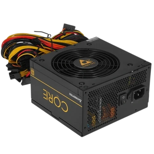 Блок питания Chieftec 700W CORE (BBS-700S-Bulk) OEM документация, комплект крепежа