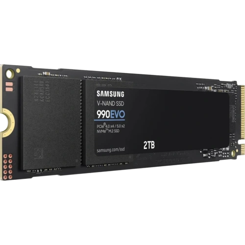 Твердотельный накопитель Samsung 2000 Gb 990 EVO (MZ-V9E2T0BW) BOX