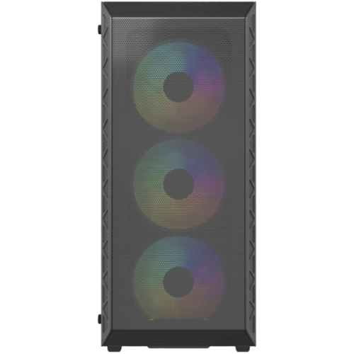 Компьютерный корпус Powercase Mistral S4B TG ARGB Black (CMSB-A4)