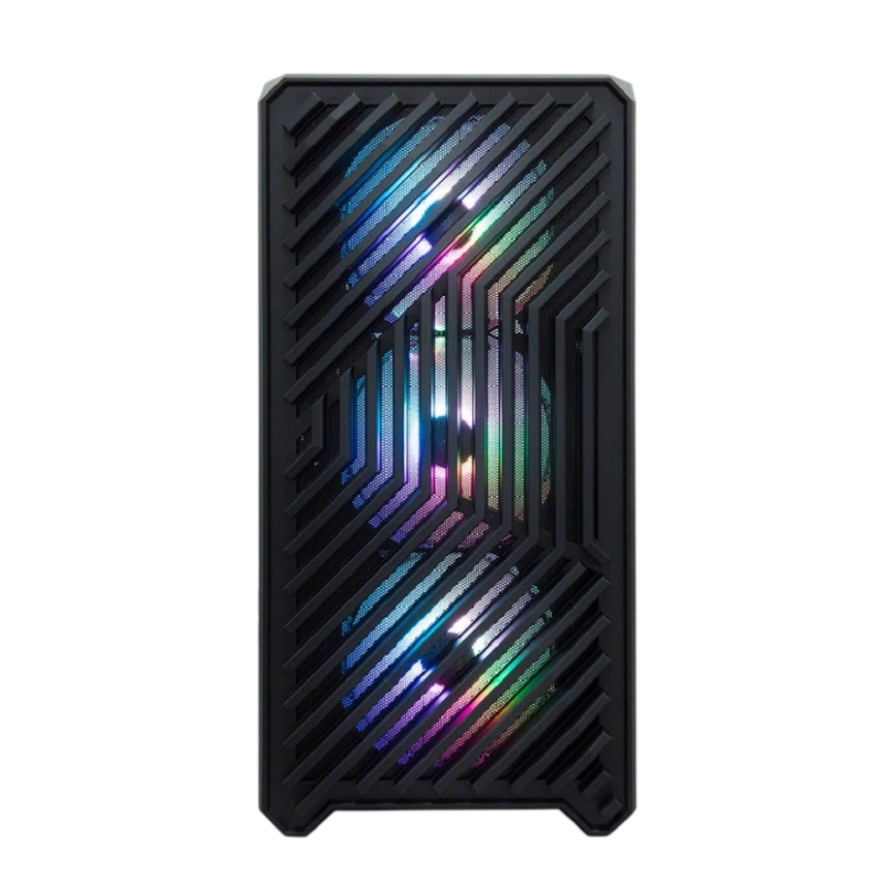 Компьютерный корпус 1STPLAYER TRILOBITE T5 ARGB Black (T5-BK-4F7)
