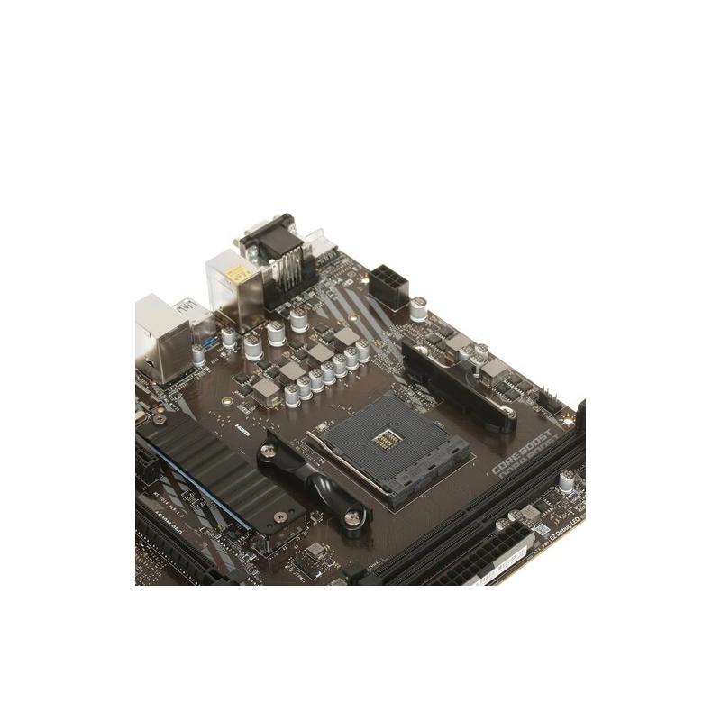 Материнская плата MSI A520M PRO x кабель SATA, диск с ПО, документация, задняя планка