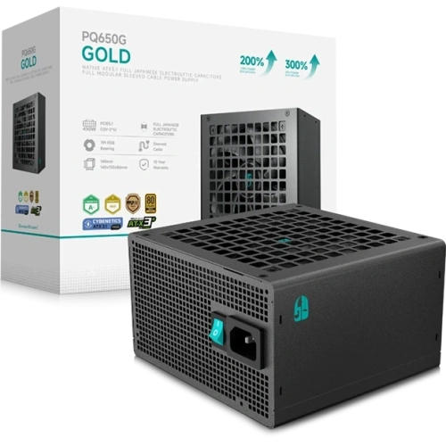 Блок питания Deepcool 650W GAMERSTORM PQ650G 16 Pin (PCIe 5.0 Connector Cable Details)