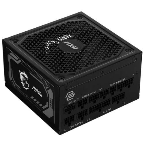 Блок питания MSI 1250W MAG A1250GL (306-7ZP9A11-CE0) 16 Pin (PCIe 5.0 Connector Cable Details) документация, комплект кабелей