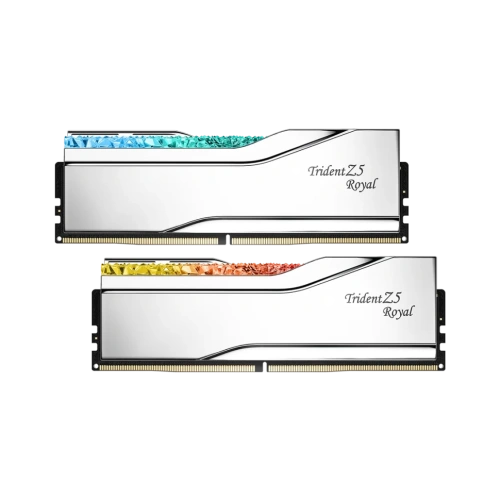 Оперативная память 32 Gb 6400 MHz G.Skill TRIDENT Z5 ROYAL RGB White (F5-6400J3039G16GX2-TR5S)