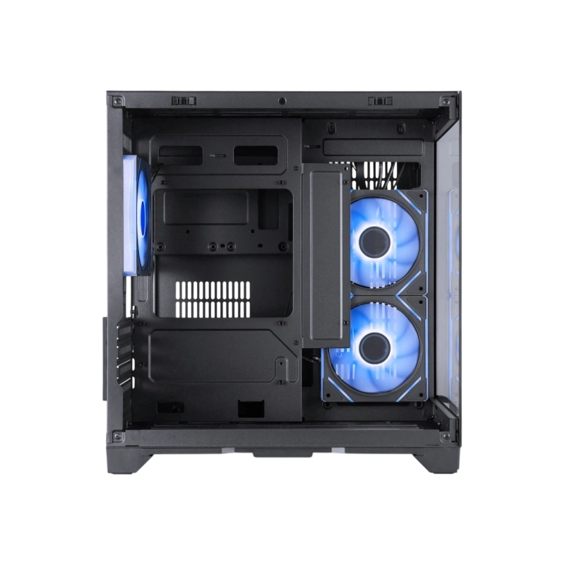 Компьютерный корпус 1STPLAYER MEGAVIEW MV5-TP ARGB Black (MV5-TP-BK-2FC7R-1FC7)
